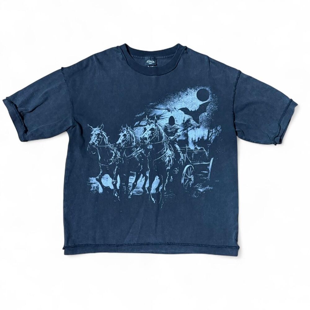 Ditch La Carriage Limited Halloween Tee Size XL